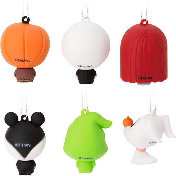 NIB Hallmark Disney Tim Burton's Nightmare Before Miniature Shatterproof - Picture 2 of 5